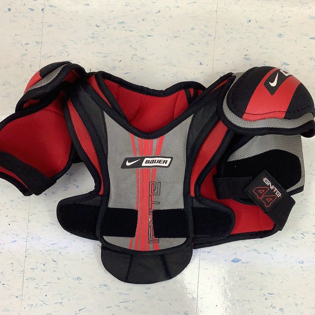 Used Bauer Ignite 44 Junior Medium Shoulder Pads Crows Sports — Crow