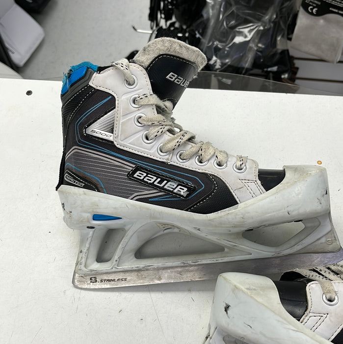 Used Bauer Reactor 5000 3D Goalie Skates