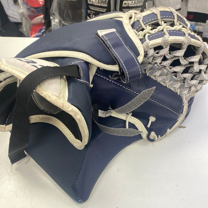 Used CCM Axis 1.5 Junior Catcher and Blocker Set