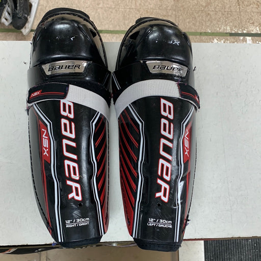 Used Bauer NSX Shin Guards 13"