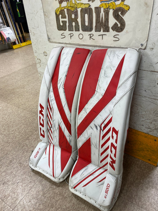 Used CCM AXIS 1.5 Leg Pads 28”+1”