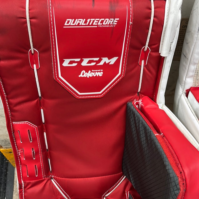 Used CCM E4.5 32+1 Goalie Pads