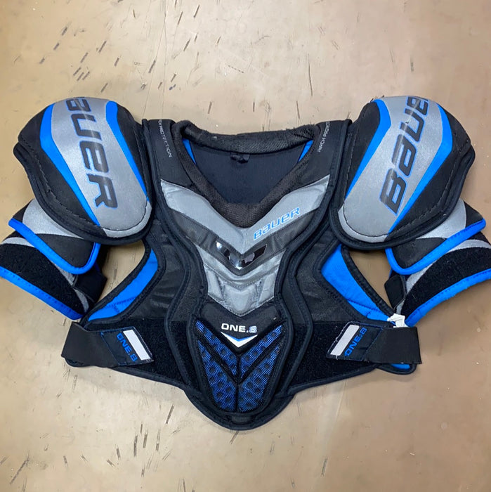 Used Bauer ONE.8 Shoulder Pads Senior Small