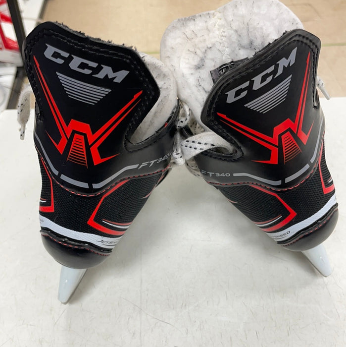 Used CCM FT340 9D Youth Player Skates