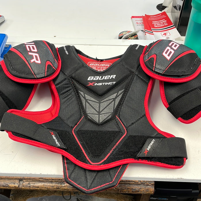 Used Bauer Instinct Senior Medium Shoulder Protector 