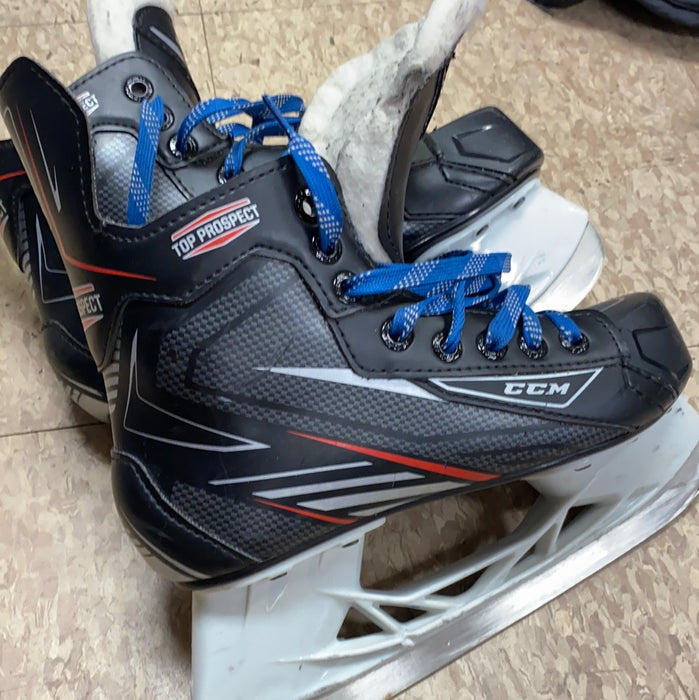 Used CCM TopProspect Skates 3D