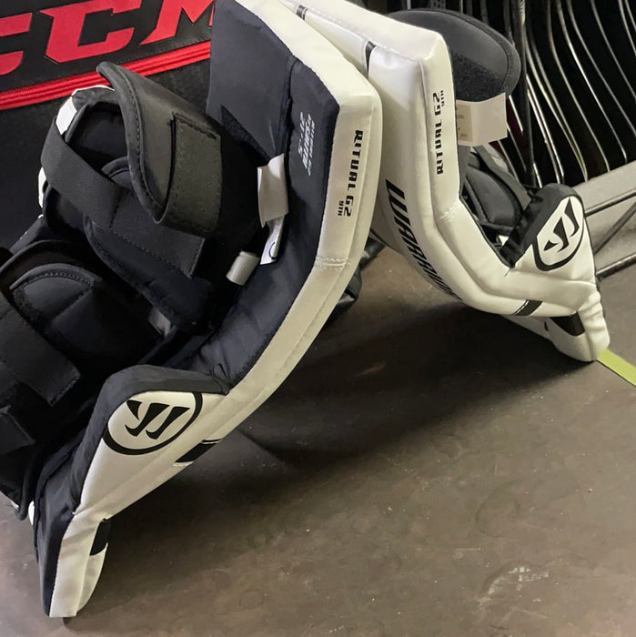 Warrior Ritual G2 21”+ .5” Goalie Pads