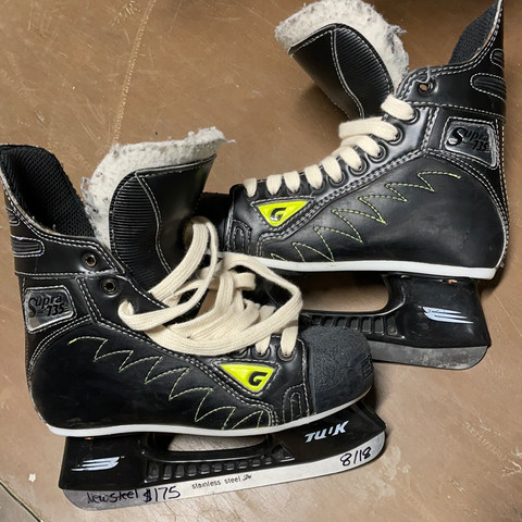 Used Easton Mako 4.5D Player Skates – Crow's Sports