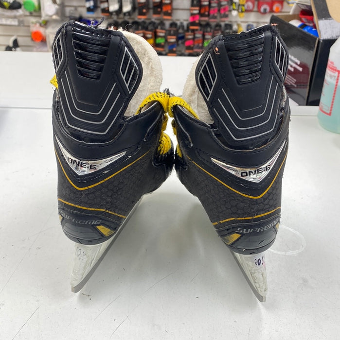 Used Bauer Supreme One.6 10.5 Youth Skates