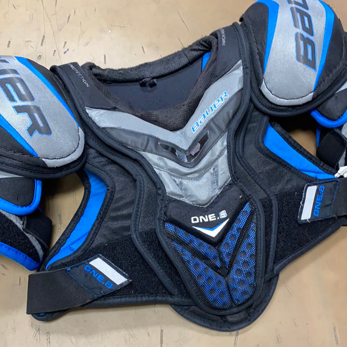 Used Bauer ONE.8 Shoulder Pads Senior Small