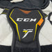 Used CCM Super Tacks Youth Large Shoulder Protector