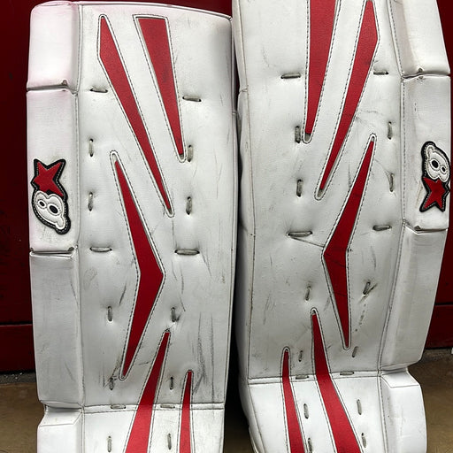 Used Brains Netzero 23” Goalie Leg Pads