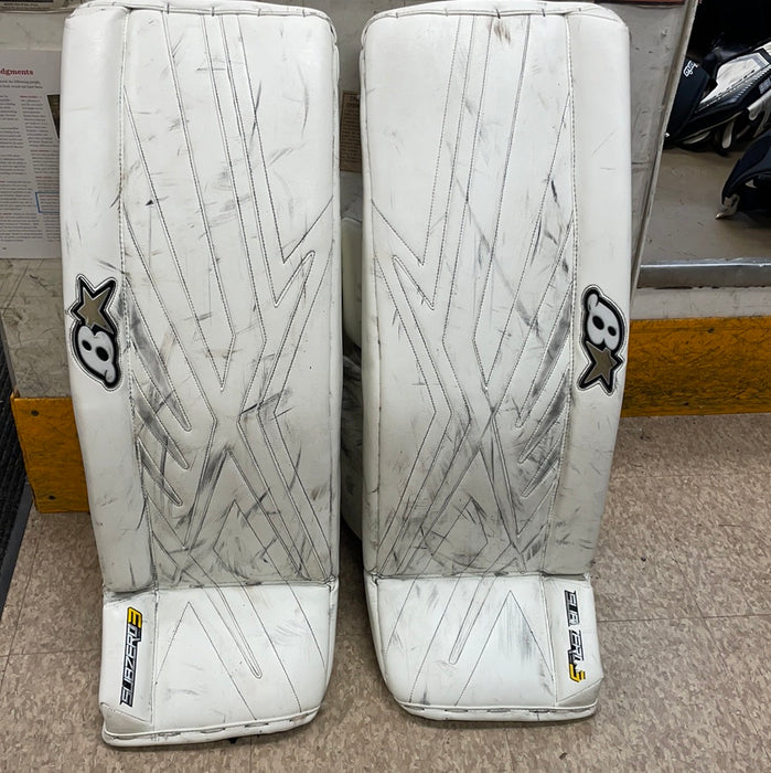 Used Brian’s SubZero3 Pro 33”+1” Goalie Pads