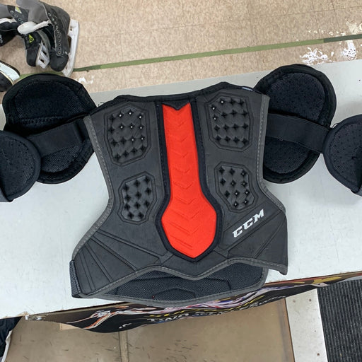 Used CCM QLT270 Junior Small Chest Protector