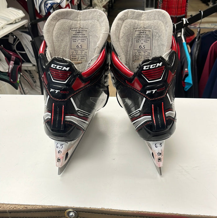 Used CCM JetSpeed 480 6.5 D Goal Skates