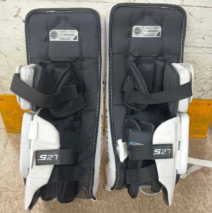 Used Bauer s27 24+1 Goalie Pads