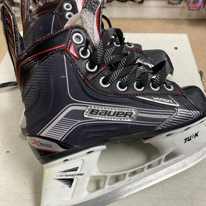 Used Bauer Vapor X500 Skates Y13D