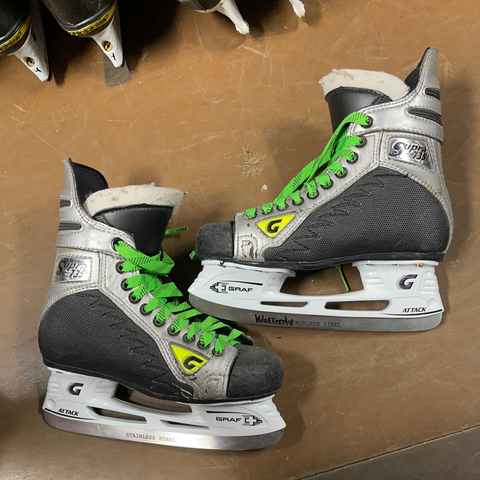 Used Easton Mako 4.5D Player Skates – Crow's Sports