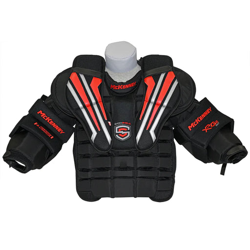 CCM Extreme Flex E5.9 Intermediate Goalie Chest & Arm Protector in Black/White Size Large